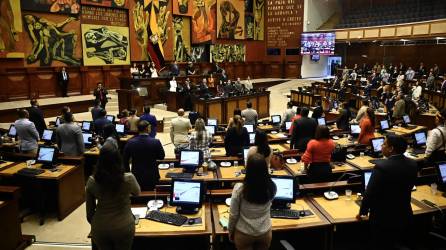 La Asamblea Nacional de Ecuador inició este martes un juicio contra el presidente Lasso.