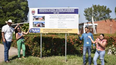 Los estudiantes del Curla han cobrado el sentido de pertenencia del este centro universitario de La Ceiba, y se están sumando a los trabajos y cambios impulsados por las nuevas autoridades.