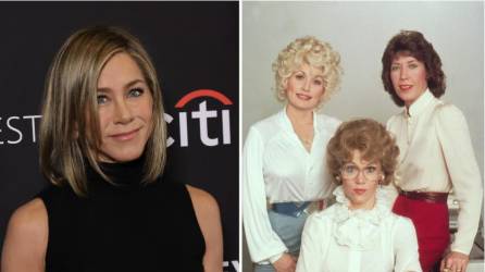 Jennifer Ansiton pretende volver a reunir a Dolly Parton, Lily Tomlin y Jane Fonda.