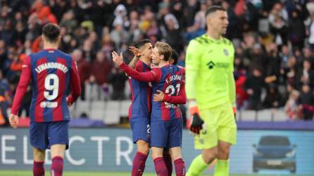 Raphinha, Joao Félix, Frenkie de Jong y Fermín le dieron el triunfo al Barcelona sobre el Getafe.