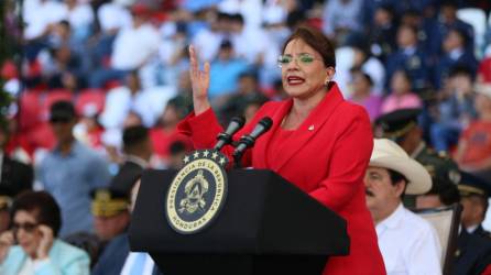 Xiomara Castro, presidenta de Honduras dio un discurso este 15 de septiembre por motivo de los 202 años de Independencia.