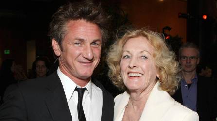 Sean Penn y Eileen Ryan en una foto de archivo.