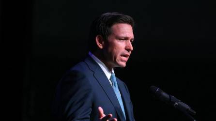 El gobernador de Florida, el republicano Ron DeSantis.