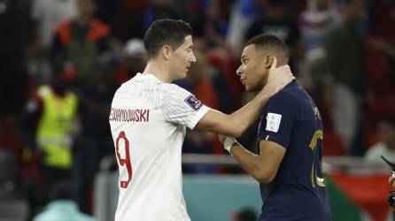 Kylian Mbappé y Robert Lewandowski han generado diversos comentarios tras lo ocurrido en la victoria 3-1 de Francia ante Polonia por los octavos de final del Mundial de Qatar 2022.