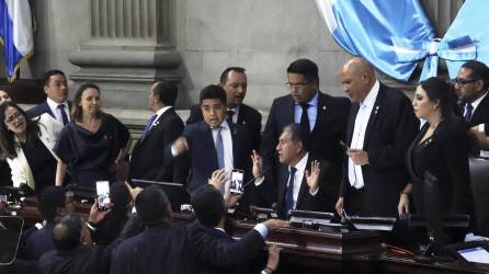 Diputados del Congreso de Guatemala.