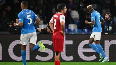 Napoli avanza a octavos de Champions y manda al Braga a la Europa League