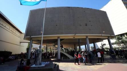 Sala legislativa del Congreso Nacional de Honduras.