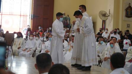 San Pedro Sula. Hoy hubo fiesta en la iglesia católica.