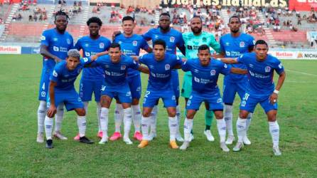 El Olimpia terminó líder invicto en las vueltas regulares del torneo Apertura 2023 de la Liga Nacional de Honduras con un puntaje récord de 48 unidades. (Foto: Esaú Ocampo)