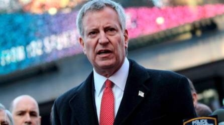 El alcalde de Nueva York, Bill de Blasio. EFE/Archivo