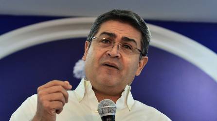 El expresidente de Honduras Juan Orlando Hernández (2014-2022).