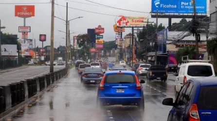 Los pronósticos de Copeco señalan que los próximos tres días serán lluviosos en la mayor parte de Honduras.