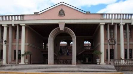 Casa presidencial de Honduras.