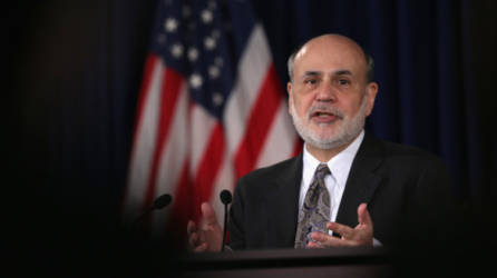 El presidente de la Reserva Federal de Estados Unidos, Ben Bernanke. / AFP