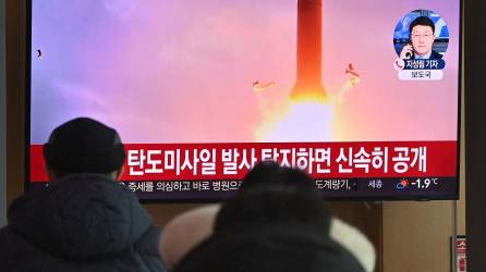 Corea del Norte disparó el domingo su misil más potente desde 2017.