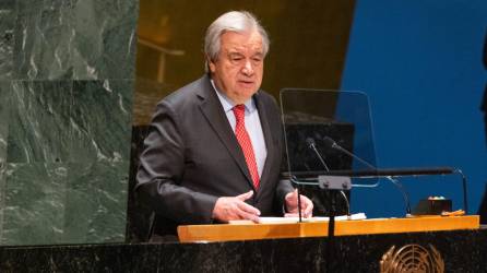 El secretario general de la ONU, Antonio Guterres, advirtió que el Consejo de Seguridad no logra ponerse de acuerdo sobre conflictos en el mundo.