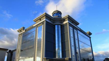 Edificio del Inprema en Tegucigalpa, capital de Honduras.