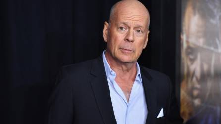 Bruce Willis en la premier de Glass, en 2019.