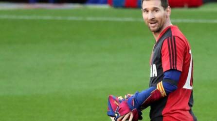 Lionel Messi le rindió homenaje el pasado domingo a Maradona.