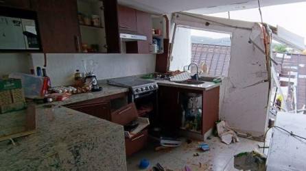 Video: Mujer es sorprendida por explosión de su apartamento