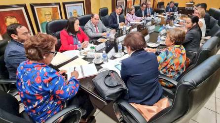 Ayer continuaron en reunión de trabajo para planificar actividades de la semana. La presidenta Rebeca Lizette Ráquel Obando también notificó oficialmente la conformación de las cuatro salas para iniciar a trabajar.