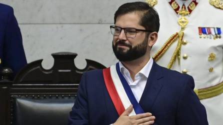 Gabriel Boric, presidente de Chile. Fotografía: AFP