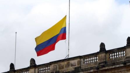 La bandera de Colombia estuvo a media asta en el Palacio de Nariño por los tres días de duelo decretados por el Gobierno tras la muerte de Gabriel García Márquez.