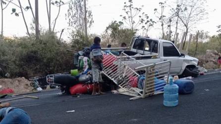 La mujer fallecida fue identificada como María Barrera Pacheco, de 25 años.