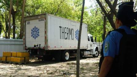 Los cadáveres quedaron cerca de la posta policial.