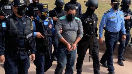 <b>Mario Urbina, extraditable hondureño capturado por la Policía Nacional.</b>