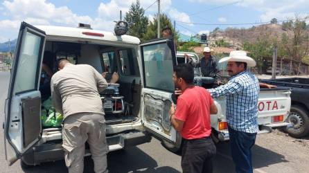 La menor de edad fue declarada fallecida cuando era trasladada hacia el hospital de Occidente.