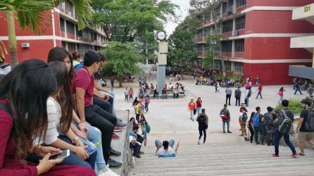 Ciudad Universitaria en Tegucigalpa.