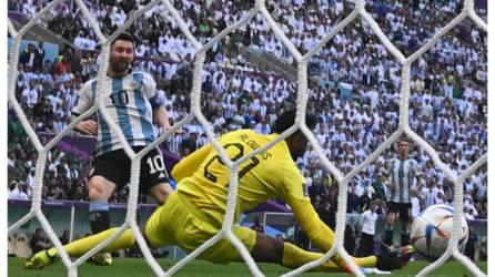 VIDEO: Así se celebró en el estadio el primer gol de Messi en el Mundial de Qatar 2022