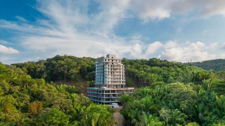 Duna Residence, edificio de 14 pisos en construcción en Honduras Próspera.