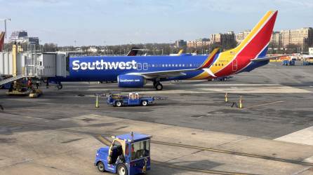 Un avión de Southwest Airlines sufrió un incidente en uno de sus motores.