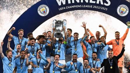 Manchester City conquistó el pasado mes de junio su primera Champions League de la historia.