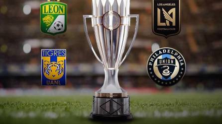 León, Tigres, Los Ángeles FC y Philadelphia Union disputarán las semifinales de la Concachampions 2023.