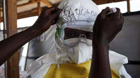 El ébola fue Identificado por primera vez en 1976 en RDC.