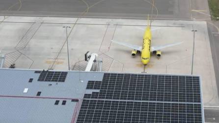 En el aeropuerto de Palmerola se instalarán 3,513 paneles solares.