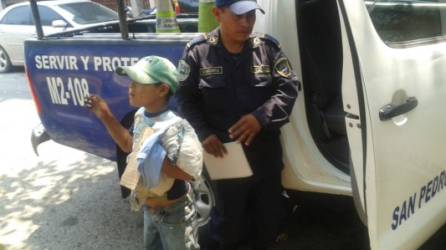 Cristian Javier Ramírez (9) deambulaba en el barrio Medina de San Pedro Sula