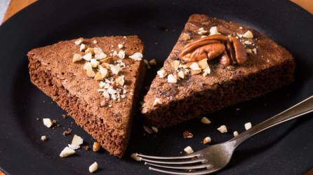 Tarta de chocolate y almendras