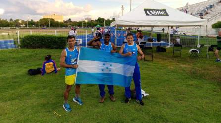 Flores, Leonel Flores y Arlees Norales fueron los representantes de Honduras en los Juegos Panamericanos de Atletismo Master.