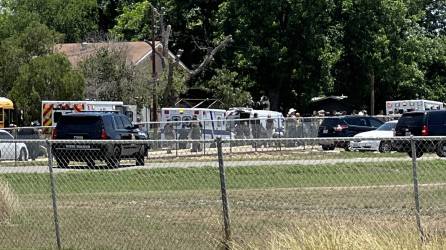 El tiroteo se registró esta tarde en la escuela primaria Robb de Uvalde, Texas.