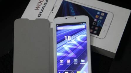 La phablet Woo SP6020 Quasar.