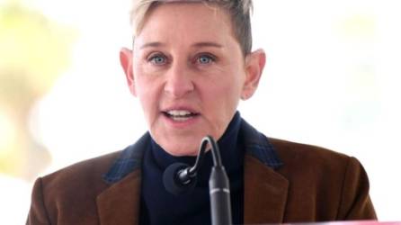 La humorista y presentadora estadounidense Ellen DeGeneres.