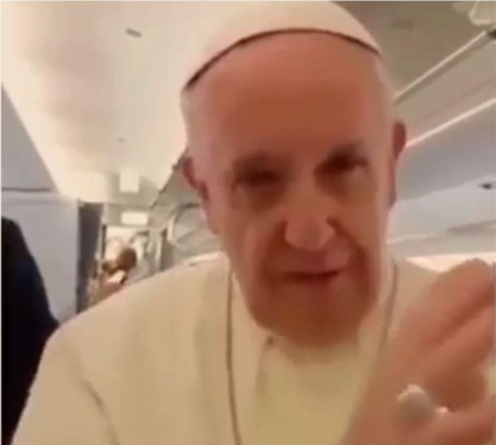 La bendición del Papa se viraliza en las redes sociales