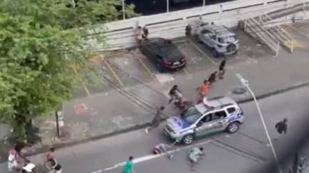 Video: Vehículo de la Policía Militar atropella a varias personas