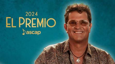 El cantante colombiano Carlos Vives.