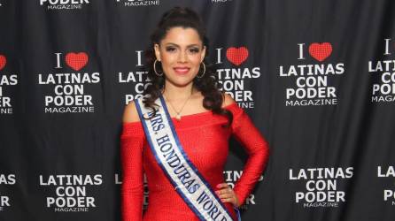Hondureña compite hoy por la corona de Mrs. World 2022