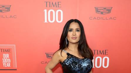 Grandes estrellas de Hollywood, como Salma Hayek brillaron en uno de los eventos más anticipados del año: la Gala Time 100, en honor al centenar de personas más influyentes en el mundo según la publicación.